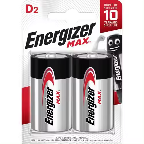 Energizer MAX – D Batería de un solo uso Alcalino - 1