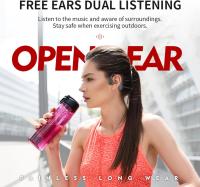 Auriculares deportivos inalámbricos abiertos, auriculares impermeables y antitranspirantes Bluetooth 5.0 con micrófono, adecuados para trotar, correr, conducir, ciclismo, senderismo, uso interior y exterior - details 6