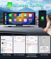 Cámara De Dashboard JMCQ Universal 8.1” Con DVR Wireless Carplay Android Auto 2.5K Frontal 1080P Trasera GPS Navegación 24H Monitoreo De Estacionamiento - details 6