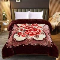 STARLEY-Manta estampada otoño / invierno 200x240cm para cama 135cm, manta grande de sofá extra suave y cálida, 100% poliester  manta estampada 4kg - details 1