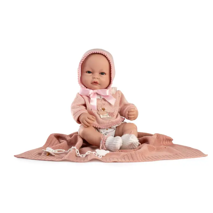 Muñecas Berbesa, Muñeca Recién nacida Martina con mantita. 42 cm 55001, Muñecas para niñas muñecas juguetes para niñas muñecas recien nacidas muñecas recien nacidos - 1