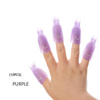 10 Pcs/set Herramientas De Manicura En Acrílico Colorido Gel UV Polvo De Pólvora Para Uñas Con Tapa De Inmersión Y Clips Para Limpieza Y Arte De Uñas - details 5