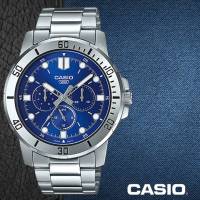 Reloj cronógrafo analógico hombre Casio MTP-VD300D-2E 45mm correa de acero - details 5