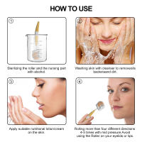 Rodillo De Dermapen De Titanio Con Microneedles 192 Profesional Para Cuidado De La Piel Longitud De Los Microneedles 0.25mm - details 4