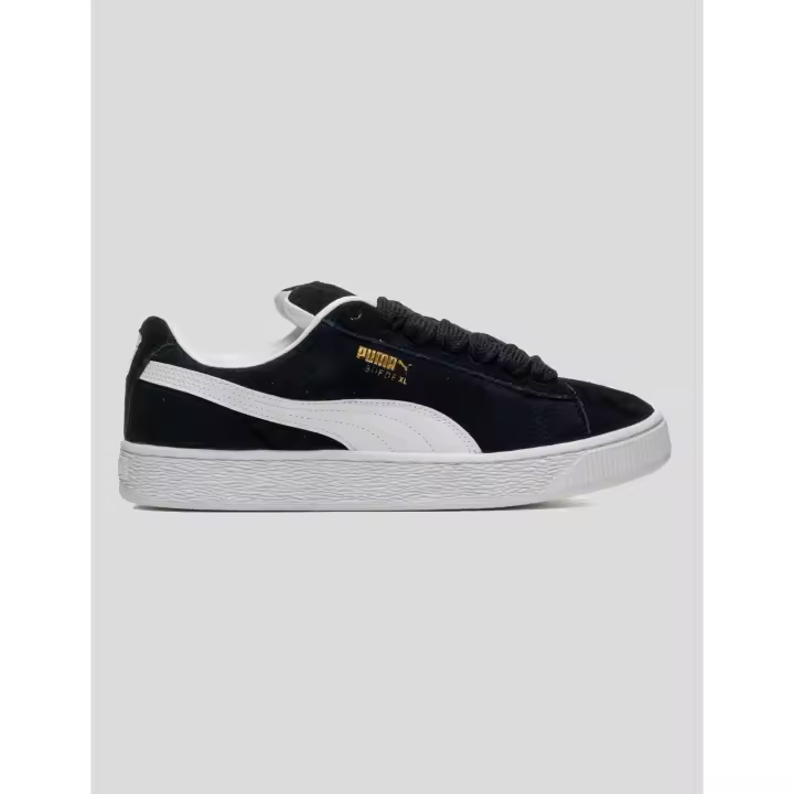 ZAPATILLAS PUMA SUEDE XL   BLACK-WHITE - 1