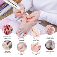 Quitaesmalte de uñas, taladro eléctrico portátil profesional para uñas, pulidor de uñas para dar forma, pulir y quitar uñas de gel, herramienta de manicura multifuncional - details 4