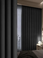Cortinas De Bloqueo Total Para Dormitorio Y Sala De Estar Aislantes De Calor Gruesas No Translúcidas Protectoras Solar - details 6