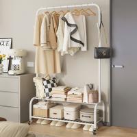 LUTODY - Perchero pie de burro, Colgador de ropa, Soporte resistente con estante para zapatos zapatero, Bolso, Accesorios, Prenda, Multifuncional, Salón, Dormitorio, Sala de estar, Recibidor, Entrada - details 3
