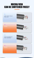 Lector De Tarjetas Multi-función 6 En 1 Tipo-C USB/TF/SD Para Adaptador De Memoria De Disco De Flash Para Móvil Y Computadora - details 6