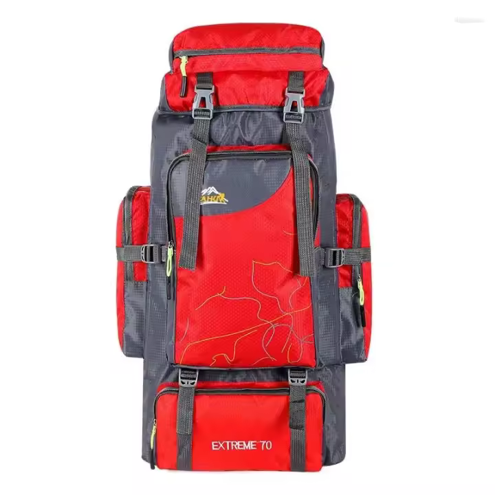 Mochila impermeable  de 70L para senderismo y senderismo, mochila para acampar, bolsas deportivas de viaje de gran capacidad, bolsa de senderismo para hombres y mujeres ﻿ - 1