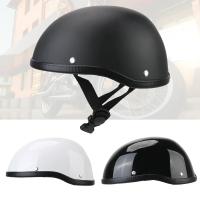 Casco De Motocicleta Universal Retro Medio Cara Para MTB Bicicleta De Carril Seguridad Moda Accesorios De Motocicleta Unisex ABS 453g - details 3