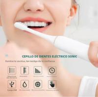 Cepillo De Dientes Eléctrico Sonic Para Adultos IPX7 Impermeable Cabeza De Cepillo DuPont Recargable Por USB Limpieza De Alta Frecuencia 6 Modos De Limpieza - details 1