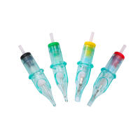 10PCS Agujas De Tatuaje Desinfectadas Y Desechables RL RS RM M1 Para Maquillaje De Labios Y Cejas Permanente Cartridge De Liner Redondo - details 5