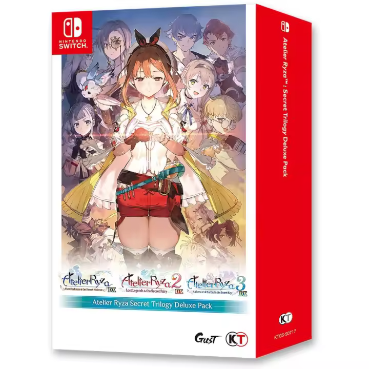 Atelier Ryza Secret Trilogy Deluxe Pack Juego Fisico para consola Nintendo Switch IMPORT - 1