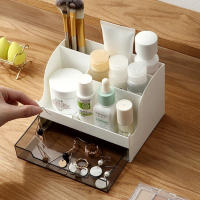 Organizador De Cosméticos Y Lápices Con Cajón Gran Capacidad Para Oficina Y Hogar Caja De Almacenamiento De Escritorio Para Regalos Y Decoración Del Hogar - details 3