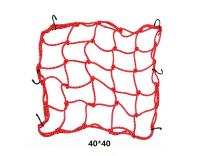 Red De Almacenamiento Elástica Para Motocicleta 40x40cm Organizador De Bolsas De Equipaje Reflectante Soporte Para Casco Accesorios De Motocicleta - details 0
