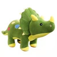 Juguete De Peluche Grande 40cm Triceratops Stegosaurus Creativo Dinosaurio Relleno Para Niños Regalo De Cumpleaños Material Suave - details 3
