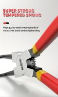 Aguja De Expansión Multifuncional Herramienta Industrial De Acero Al Carbono Tijeras De Anillo Retenedor Y Tarjeta Doble Propósito - details 3