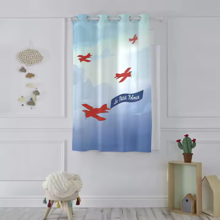 Happyfriday- Son avion Cortina 140x265 cm, Cortinas 100% Algodón, calidad de 150 TC, Fabricado en España - 1