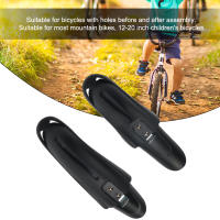 Par De Guardabarros De Bicicleta PVC Para MTB Protección Antigolpes Para Ruedas De 12-20 Pulgadas Accesorios De Ciclismo - details 1