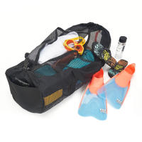 Bolsa De Red Multifuncional Con Correa Ajustable Para Almacenamiento De Equipamiento De Snorkel Y Escuba Diving Gran Capacidad Para Surfeo Natación Y Natación En Agua Salada - details 2