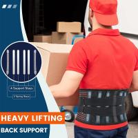 Cinturón De Soporte Lumbar Ajustable Para Hombres Y Mujeres Alivio De La Ciática Transpirable Y Cómodo Para Adultos Mayores De 13 Años - details 9
