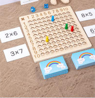 Juego De Tablero De Multiplicación Montessori De Madera Para Niños Juguete Educativo De Conteo Y Razonamiento Interactivo Edad Recomendada 6-12 Años - details 3