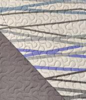 Coral Gris - Colcha Fresca para Cama, Estampado Moderno y Veraniego - details 5
