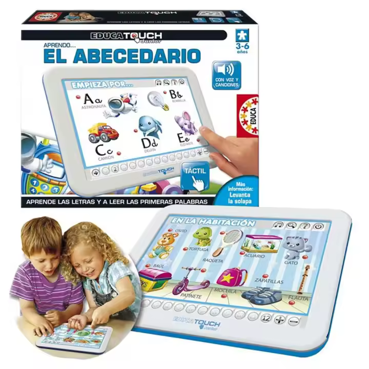 Educa Borras Tablero De Juego Educa Touch Junior Aprende El Abecedario - 1
