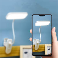 Lámpara De Escritorio LED Recargable Con Clip Lámpara De Mesa USB Control Inteligente Dimmer Moderno Material ABS Y PP - details 4