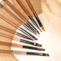 9PCS Línea De Pincel Para Uñas De Gel UV DIY Herramienta De Dibujo Para Manicura Y Diseño De Uñas Pincel De Acrílico Para Pintura De Uñas - details 2