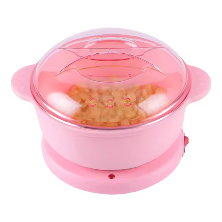 JUSTLANG Calentador De Cera Plegable Para Eliminación De Vello Pequeño Y Portátil Con Silicón Suave Fácil De Limpiar Y Operar - 1