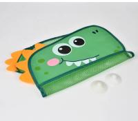 Organizador De Baño Para Bebés Con Dinosaurios Y Animales Juguete De Malla Colgante Para Bañera Bolsa De Almacenamiento Para Juguetes De Agua Para Niños Y Niñas - details 6