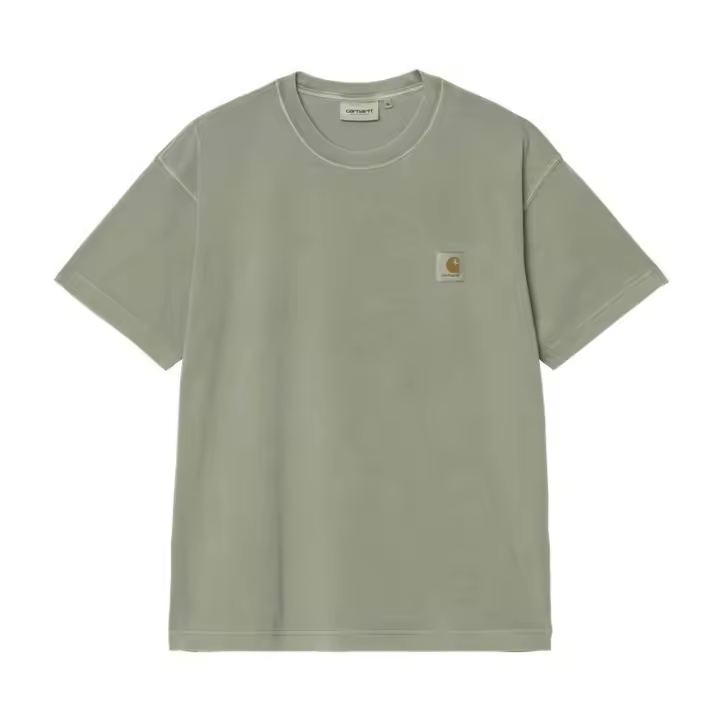 Camiseta de Manga Corta Carhartt WIP Nelson para hombre en color verde - 1