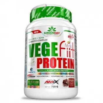Amix Nutrition Amix Vegefiit Protein 720 gramos Raíz Nutrición Deportiva Proteínas Inicio Proteínas sin lactosa Proteínas de soja Proteínas veganas Proteínas para mujer - 1
