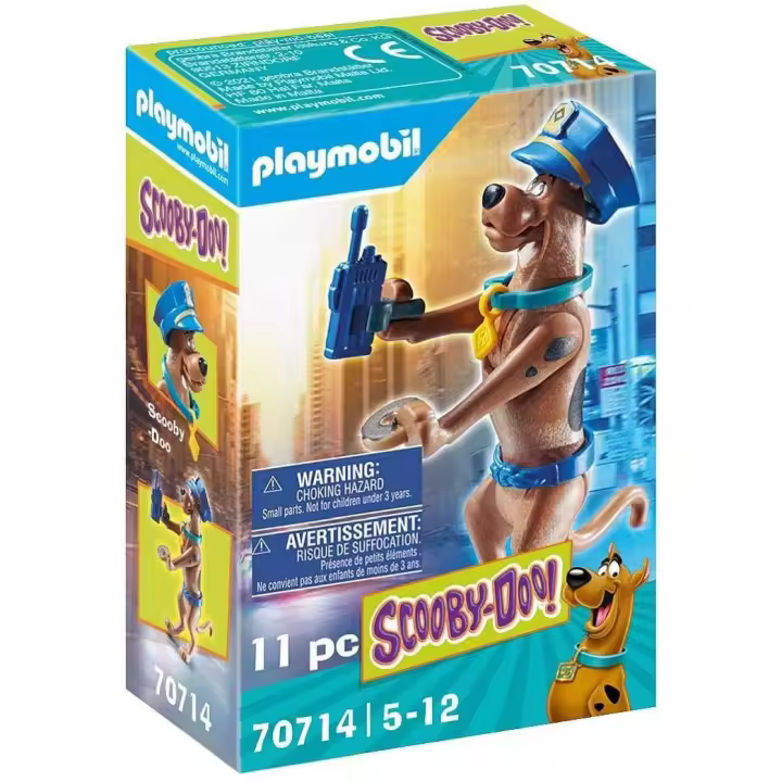 Playmobil scooby - doo! figura coleccionable policia -  Recíbelo en 2-3 días laborables - 1