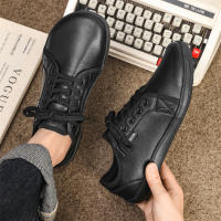 Zapatos De Camuflaje Para Hombre Con Suela De Goma Transpirables Y Cómodos Para Senderismo Minimalista Talla Verdadera - details 1