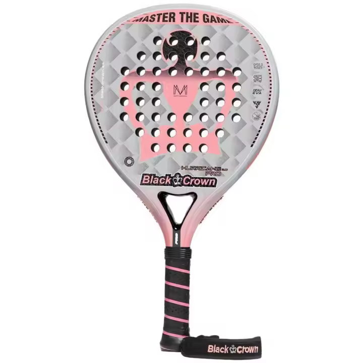 Palas Padel marca Black Crown modelo Hurricane Pro  2.0 para mujer en color gris - 1