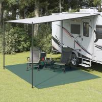 vidaXL Alfombrilla de camping 4x3 m Color Azul,  Crema,  Antracita y mas - details 4