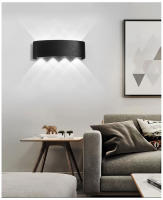 Lámpara De Pared LED Exterior 4/6/8/10 Luces De Parede Para Iluminación Hacia Arriba Y Abajo Decoración De Habitaciones Interior Jardín Calles Luz Solar Auto-contenida Moderna - details 5