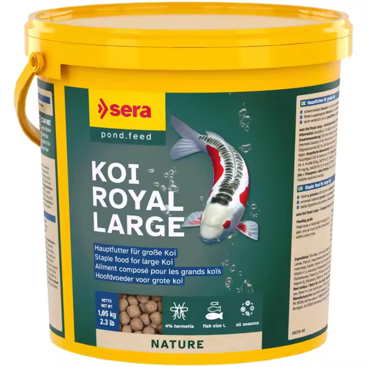 Sera Koi Royal Large - Alimento Principal para Kois a partir de 25 cm - 1