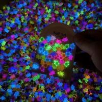50/100 Pcs Encantadores Mini Tortugas Luminosas Para Decoración De Hogar Y Jardín Juguetes Para Niños Ornamentos Miniatura De Tortuga Que Brilla En La Oscuridad - details 2
