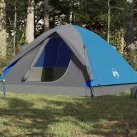vidaXL Tienda de Campaña Iglú para 3 Personas Impermeable Toldo Carpa Color Azul,  Gris y naranja,  Verde y mas - details 0