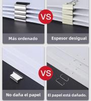 Nueva Estapadora Con Clip De Presión Y Distribuidor De Cinta Para Desmontaje De La Pinza De La Estapadora Suministros De Oficina Set De Escritorio Estapadora Mini Material De Goma - details 8