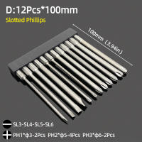 Juego De Puntas De Destornillador Magnético 1/4'' Hex S2 Acero Multifuncional Antideslizante Phillips Slotted Torx Hex Head Herramientas Manuales - details 10