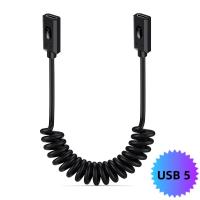 Cable De Extensión USB 5.0 Tipo-C Macho a Hembra 80Gbps Telescópico Con Multifuncionalidad Carga Rápida 240W 16K 60HZ Para Dispositivos Electrónicos - details 12