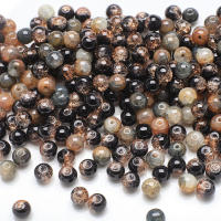 100Pcs 8mm Perlas De Vidrio Cristal Mixed Con Rotura Natural Para Hacer Joyería DIY Pulseras Collares Accesorios De Manualidades - details 10