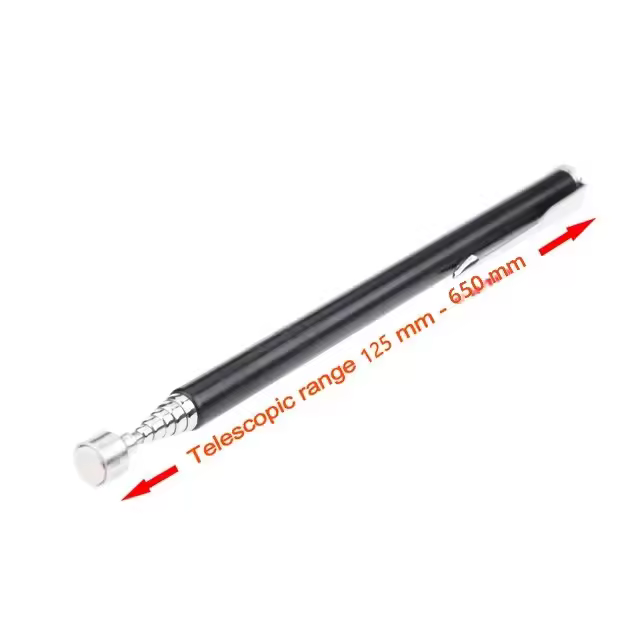 Mini Lápiz Magnético Portátil Y Telescópico Herramienta Útil Para Recoger Bolas De Acero Y Tornillos Extensible Con Varita De Recogida - 1