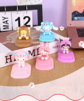 Soporte De Teléfono Móvil Kawaii Sanrio Hello Kitty Con Kuromi Cinnamoroll Melody Figura De Anime Decoración De Escritorio Regalo Para Fans De Sanrio - details 0