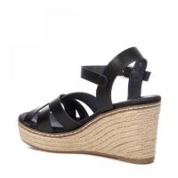 Sandalias plataforma mujer XTI BASIC 1428/54 SANDALIA CUÑA YUTE NEGRO 32300 24V - details 3